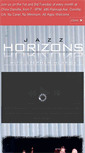 Mobile Screenshot of jazzhorizons.com