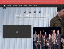 Tablet Screenshot of jazzhorizons.com